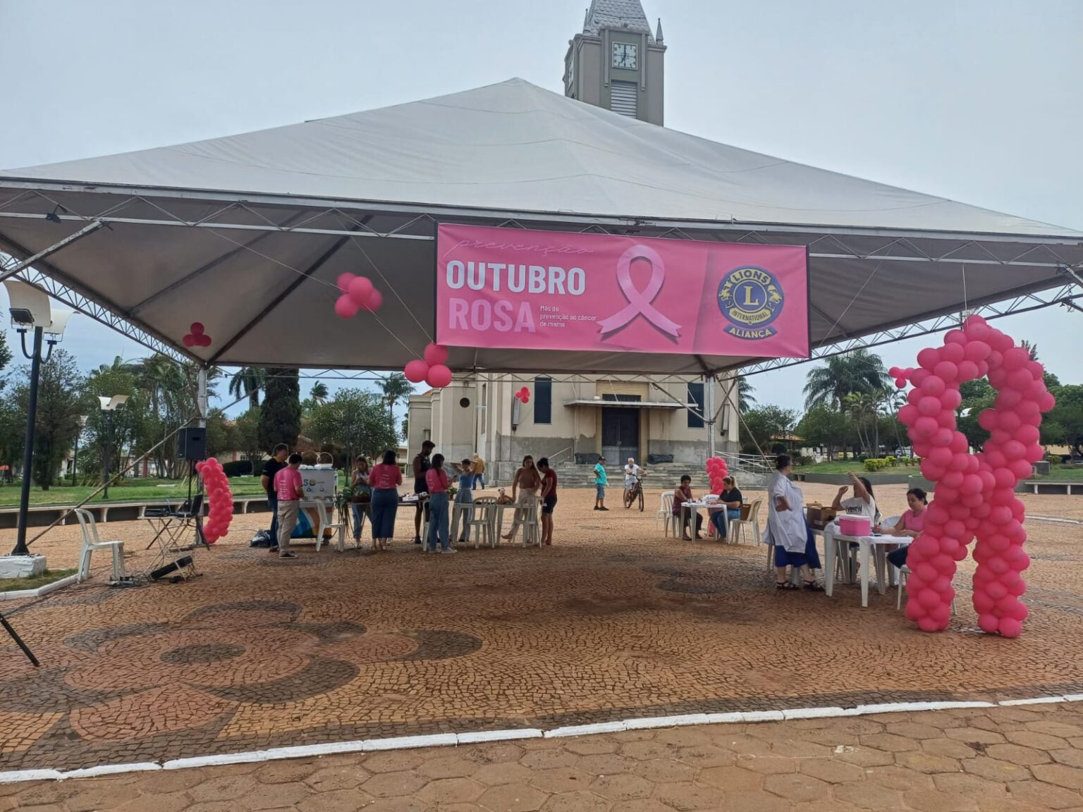 LC DE NHANDEARA ALIANÇA – OUTUBRO ROSA – Distrito LC-6