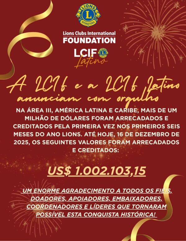 Lcif Graphics LCIF : COMUNICADO 2025 – Distrito LC-6