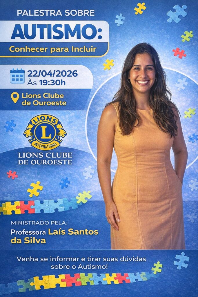 LC DE OUROESTE – PALESTRA SOBRE AUTISMO